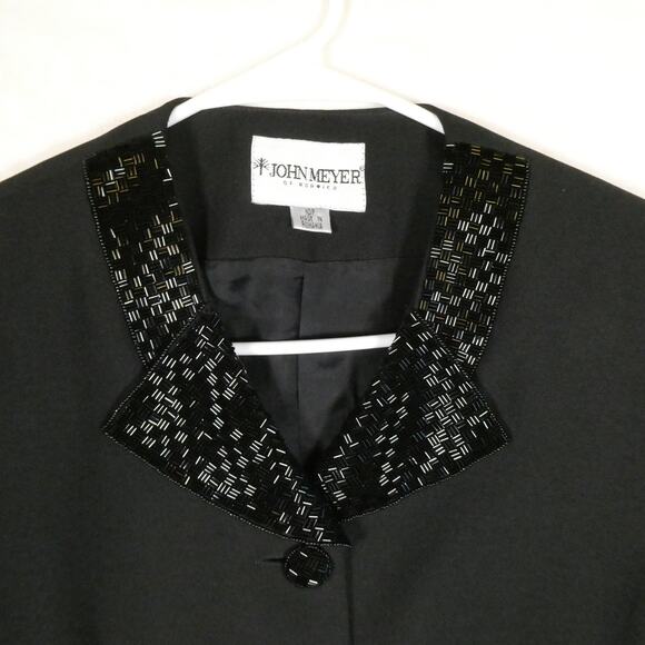 Vintage John Meyer of Norwich Beaded Jacket - Picture 3 of 8